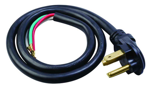 Southwire 91548808 9154SW8809 Dryer Replacement Cord - 10/4 30-Amp Round SRDT 4-Wire 4' with NEMA 14-30 Plug - Gray Southwire 91548808 9154SW8809 Dryer Replacement Cord - 10/4 30-Amp Round SRDT 4-Wire 4' with NEMA 14-30 Plug - Gray