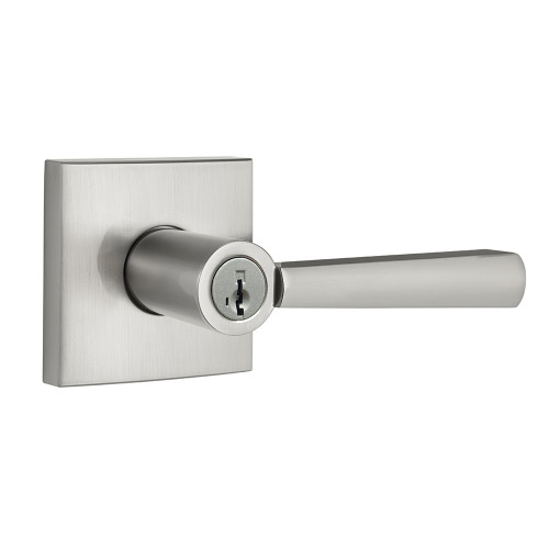Kwikset 354SPL SMT SmartKey Entry Spyglass Lever with Square Rose