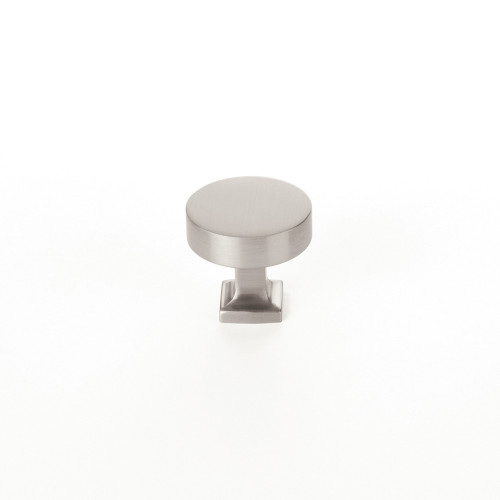 Schaub 469 1-1/4" Diameter Haniburton Cabinet Knob with Square Base