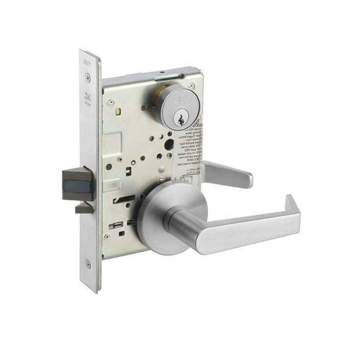 Accentra 8860FL Grade 1 Dormitory or Storeroom Mortise Lock, Augusta Lever