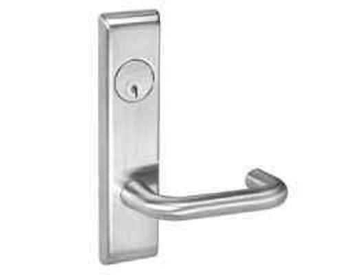 Accentra 8822FL Grade 1 Dormitory or Storeroom Mortise Lock, Carmel Lever
