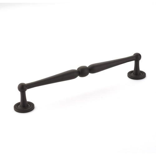 Schaub 577 8" Center to Center Atherton Knurled Cabinet Pull