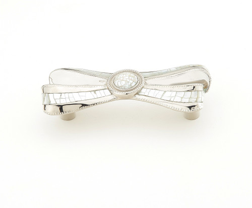 Schaub 660 Avalon Bay with Organic Shell Inlays 3" Center to Center Cabinet Pull