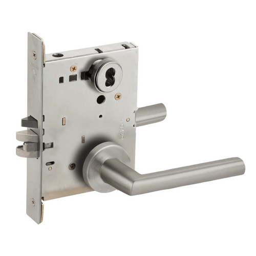 Schlage L9080 - Storeroom 17 Lever Mortise Lock - Grade 1 Non-Deadbolt Function Single Cylinder Keyed Lever Lock