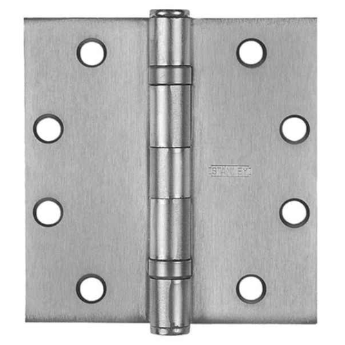 Stanley Security Non-Removable Pin, 5-Knuckle Hinge, Full Mortise Standard Weight Hinge