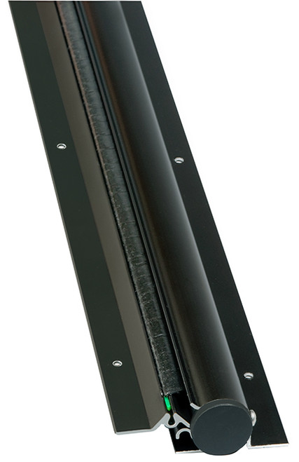 NGP 2248DKB 82" Finger Guard w/ Black Polyethylene