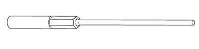 3M SC0001 Stem Connector SC0001, up to 35 kV, 2, 1 AWG