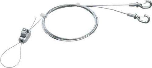 Arlington Industries DWY2H0810 Galvanaized braided support wire Y kit with hooks, 2 pack. 10ft length. Holds up to 75lbs. .080 wire