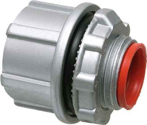 Arlington Industries WH1 Zinc Die-cast water conduit hub for rigid IMC conduit. Comes with insulated throat. Trade Size 1/2".