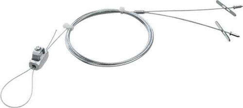 Arlington Industries DWYT0810 Galvanaized braided support wire 18" Y kit with toggles. 10ft length. Holds up to 75lbs. .080 wire