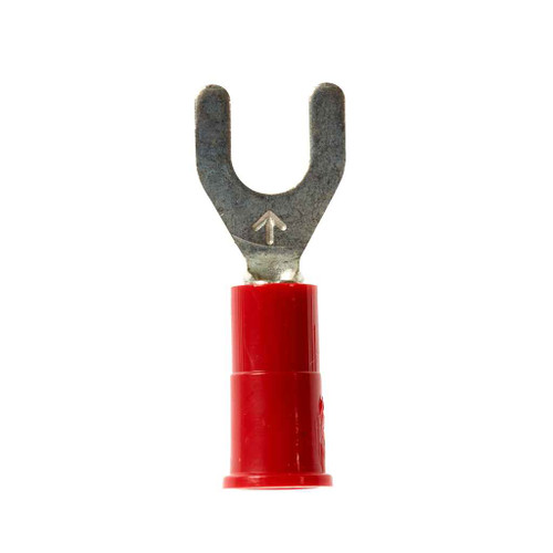 3M MV18-8FX 3M, Scotchlok, Fork Vinyl Insulated, 100/bottle, MV18-8FX, wider-tonguedesign for use on free-standing studs 3M MV18-8FX 3M, Scotchlok, Fork Vinyl Insulated, 100/bottle, MV18-8FX, wider-tonguedesign for use on free-standing studs
