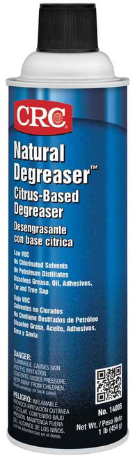CRC 14005 Natural Degreaser Citrus-Based Degreaser CRC 14005 Natural Degreaser Citrus-Based Degreaser