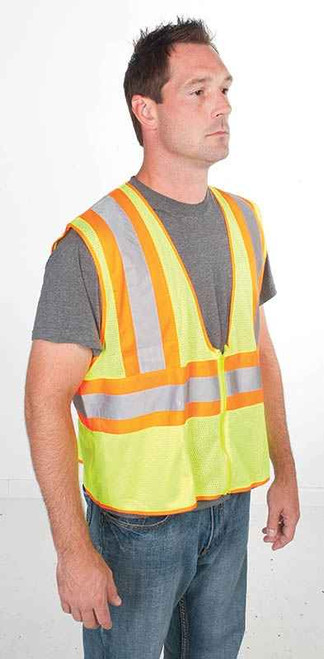 Greenlee 01761-02XL VEST, HI-VIS TRADESMN 2TONE, CLS 2, 2XL/3XL