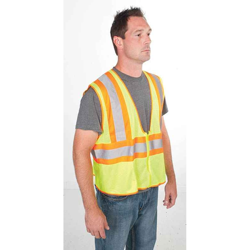 Greenlee Hi-Visibility Tradesman 2-Tone Safety Vest Class 2 2XL/3XL with 3M Scotchlite Reflective Material