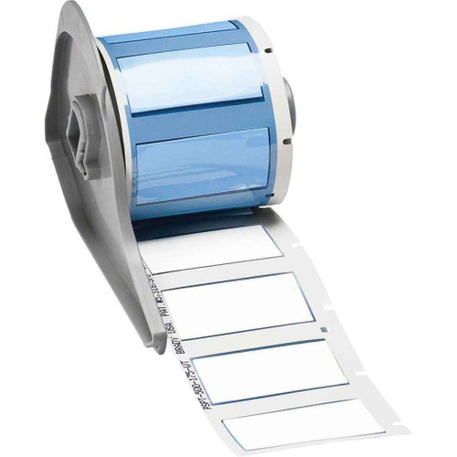 Brady M71-500-175-342 BMP71 PermaSleeve Polyolefin Wire Marking Sleeves, 0.5" Dia x 1.75" W, White