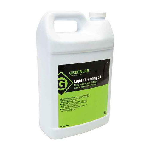 Greenlee Light Cutting/Threading Oil - 1 Gallon Premium High Lubricity Formula