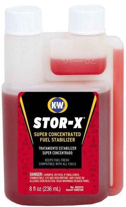 CRC 402815 Stor-X Fuel Stabilizer, 8 Fl Oz