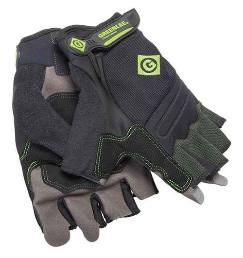 Greenlee 06765-10L GLOVES, TRADESMAN FINGERLESS, L