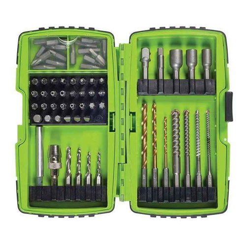 Greenlee Professional Grade Drill Driver Bit Kit with Titanium Nitride Coating and Quick Change Technology
