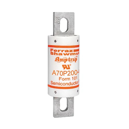 Mersen Amp-Trap A70P High Speed Fuse 200A 700VAC/650VDC Bolted Blade Terminal