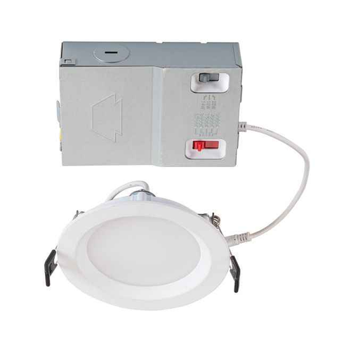Keystone KT-WDLED23PS-8B-9CSF-VDIM 8in Circular LED Recessed Wafer Downlight feat. Power and Color Select