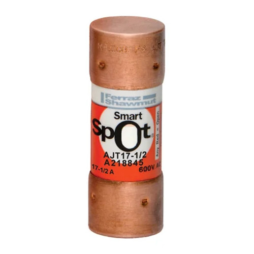 Mersen Class J Time-Delay Fuse 17.5A 600VAC/400VDC with SmartSpot Indication System