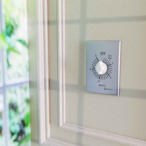 Intermatic FF5M Spring Wound Countdown Timer, Commercial, 125-277 VAC, 50/60 Hz, SPST, 5 Minute Max, Without Hold, Silver Intermatic FF5M Spring Wound Countdown Timer, Commercial, 125-277 VAC, 50/60 Hz, SPST, 5 Minute Max, Without Hold, Silver