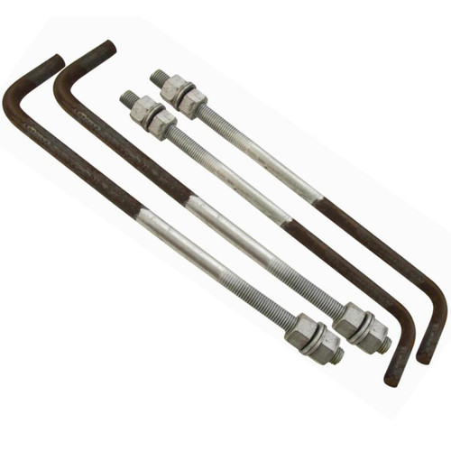 Lithonia Lighting Steel Anchor Bolt 1" x 36" x 4" Traditional Style