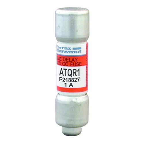 Mersen Class CC Time-Delay Fuse 1A 600VAC/300VDC Ferrule Terminal Amp-Trap 2000 Series Mersen Class CC Time-Delay Fuse 1A 600VAC/300VDC Ferrule Terminal Amp-Trap 2000 Series