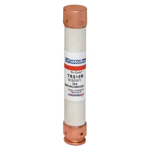 Mersen TRS10R Class RK5 Time-Delay Fuse 600VAC/600VDC 10A Ferrule Terminal