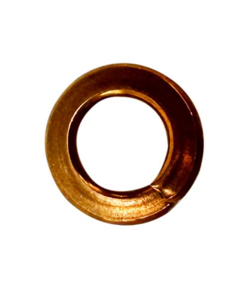 Minerallac 3/8" Split Lock Washers - Silicon Bronze Medium Split with Hardened Surface