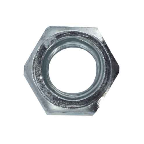 Minerallac 1/2"-13 Hex Nuts Grade A Steel with Zinc Plated Finish, 100 Pack