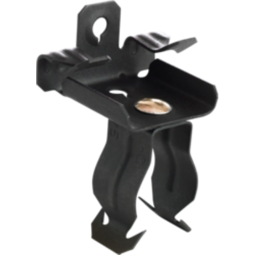 Minerallac Beam Clamp with Conduit Clip Assembly 1/8-1/4" Flange 3/4" EMT 1/2" Rigid/IMC Spring Steel