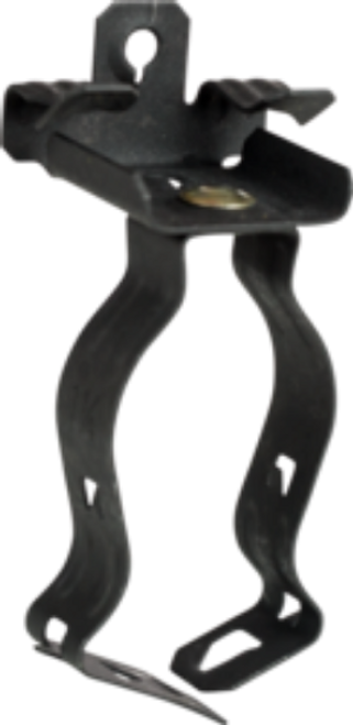 Minerallac BC18KC2 Hammer On Beam Clamp and Closed Conduit Clip Assembly, Beam Clamp Fits 1/8-1/4" Flange, Conduit Clip Fits 2" Conduit, Spring Steel Minerallac BC18KC2 Hammer On Beam Clamp and Closed Conduit Clip Assembly, Beam Clamp Fits 1/8-1/4" Flange, Conduit Clip Fits 2" Conduit, Spring Steel