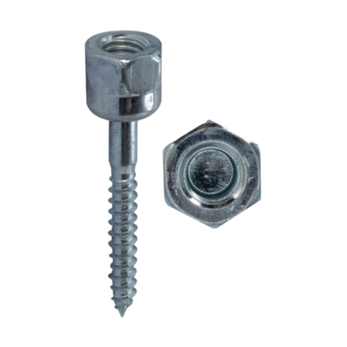 Minerallac 61182J 3/8 x 2-1/2" Sammys for Wood, Vertical Mounting, 3/8" Rod, Model #GST 25-380,Jar, 100 Pack