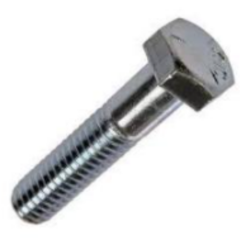 Minerallac 1/4-20 x 2" Hex Head Cap Screw 18-8 Stainless Steel Partial Thread, 100 Pack