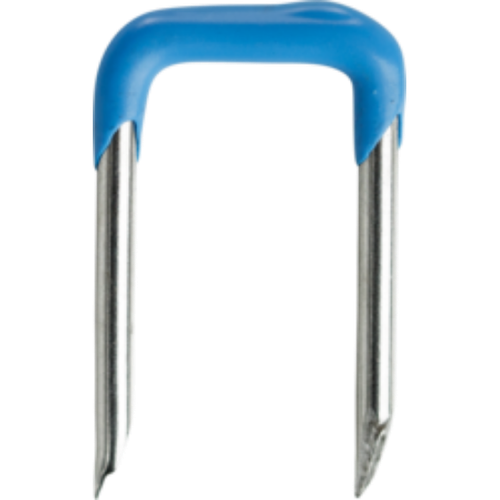 Minerallac PVC Dipped Metal Cable Staples for 3 Conductor #10-#14 Non-Metallic Cable - 1-1/4" x 9/16" Wire Management System