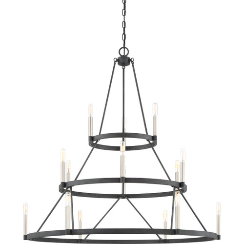 Quoizel  Transitional 12 lgt chandelier QZL-DOR5015