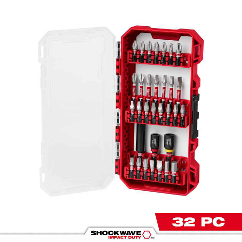 Milwaukee Tool 48-32-4004 32PC SHOCKWAVE, Impact Duty Driver Bit Set