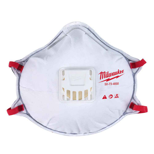 Milwaukee Tool 48-73-4001 N95 Valved Respirator with Gasket