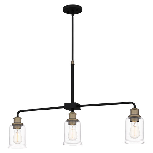 Quoizel QZL-COX336 Transitional Linear chandelier 3 lights