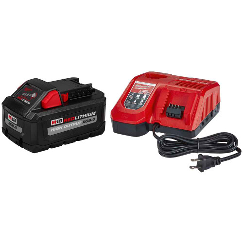 Milwaukee Tool 48-59-1880 M18, REDLITHIUM, HIGH OUTPUT, XC8.0 Starter Kit