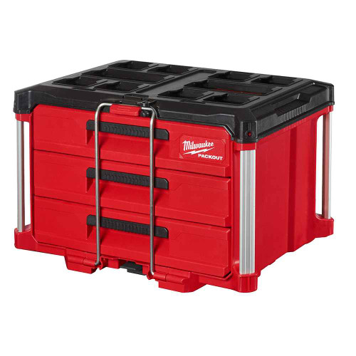 Milwaukee Tool 48-22-8443 PACKOUT, 3-Drawer Tool Box