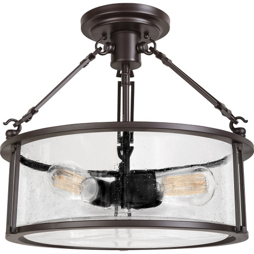 Quoizel  Transitional Semi flush 3 lgt QZL-BCN1716