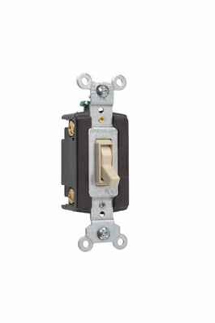 Pass & Seymour 664IG Trademaster Grounding Toggle Switch, Ivory Pass & Seymour 664IG Trademaster Grounding Toggle Switch, Ivory
