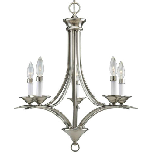 Progress Lighting P4327-09 Trinity Collection Five-Light Chandelier - P4327-09