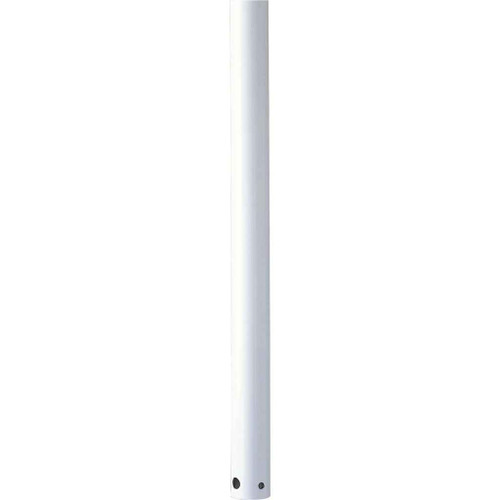 Progress Lighting P2605-30 24 In. Ceiling Fan Downrod in White finish