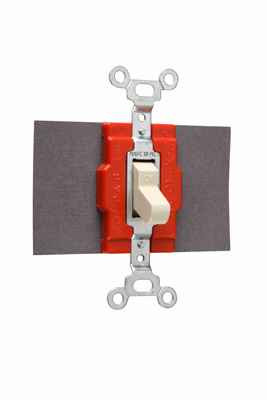 Pass & Seymour 1226 20A Double Pole, Double Throw Switch, Brown