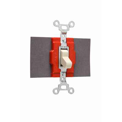Pass & Seymour 1226 20A Double Pole Double Throw Switch, Brown Thermoplastic