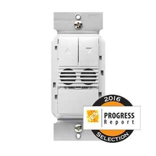 Pass & Seymour DW311W Wattstopper Dual Technology 0-10V Dimming Wall Mounted Occupancy Sensor, 120/277V, White